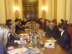 3. decembar 2012. godine Učesnici okruglog stola „Ka većoj ulozi Odbora za finansije u kontroli budžetskog procesa“
